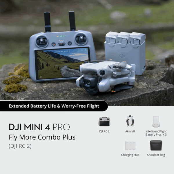 DJI Mini 4 Pro Fly More Combo Plus - Image 6
