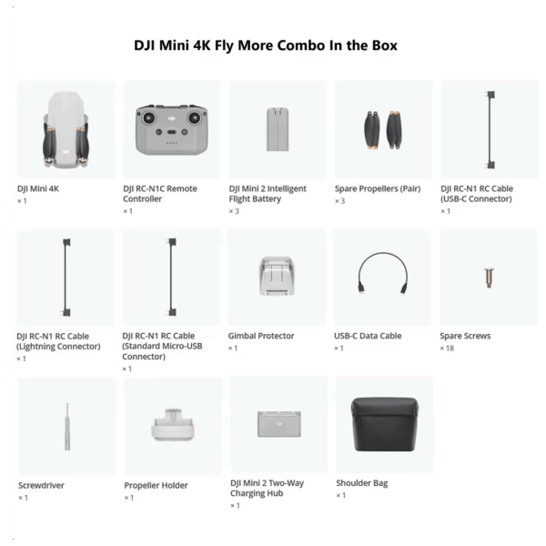 DJl Mini 4K Fly More Combo - Image 6
