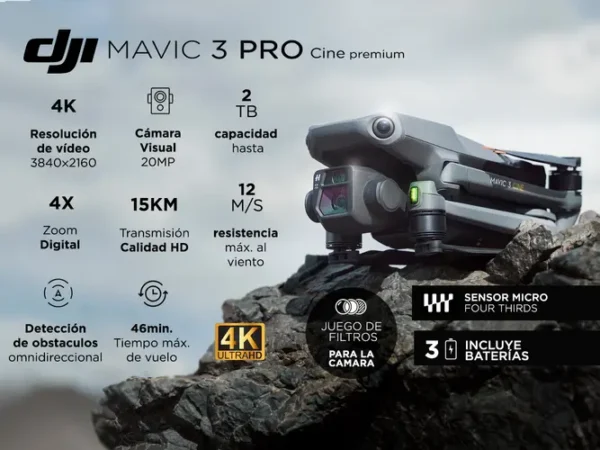 👉 MGV.com.ar | DJI Mavic 3 Pro Fly More Combo RC