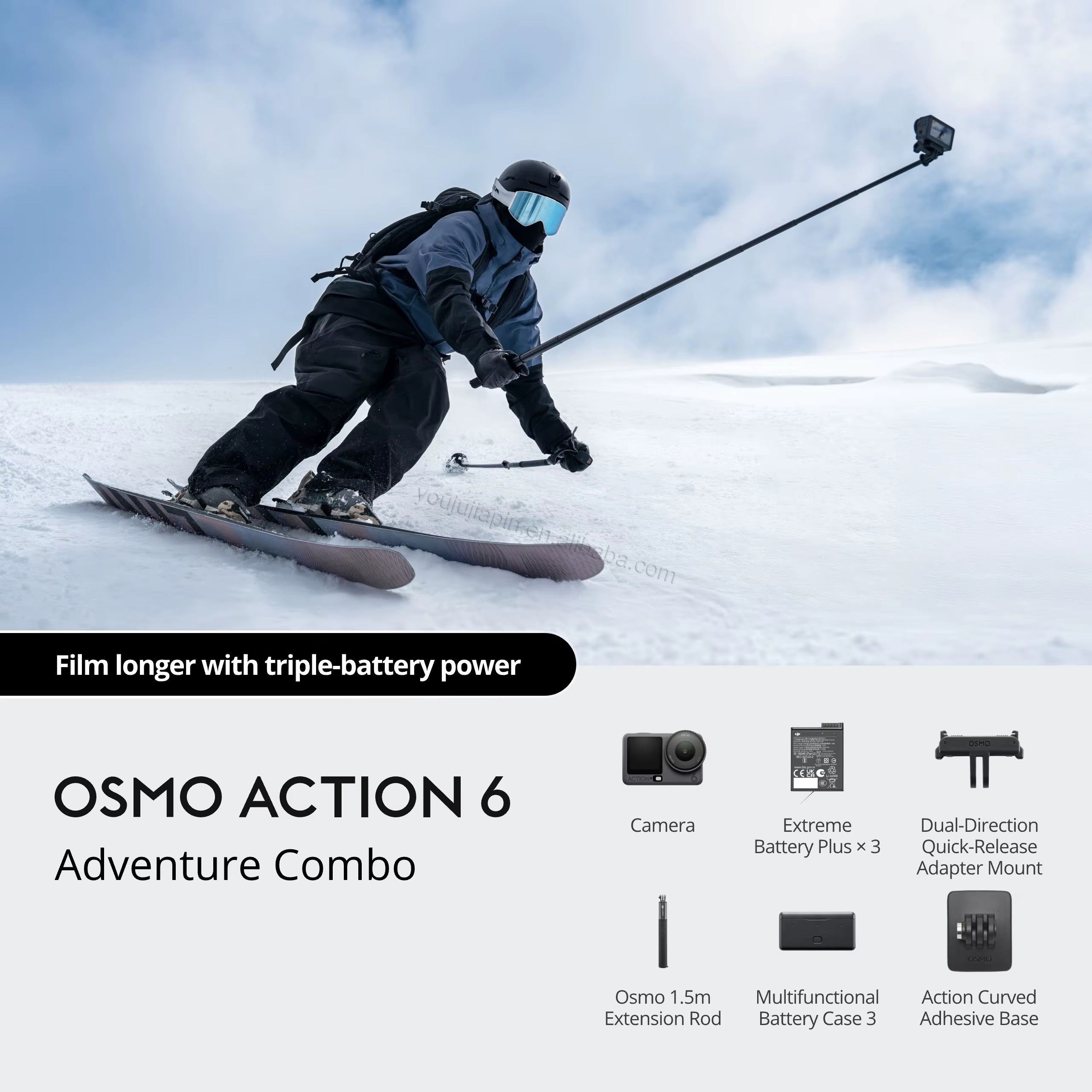DJI Action 6 Adventure Combo - Imagen 5