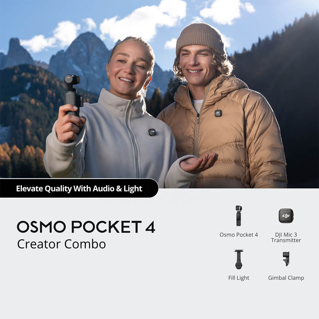DJI Osmo Pocket 4 Creator Combo - Imagen 3