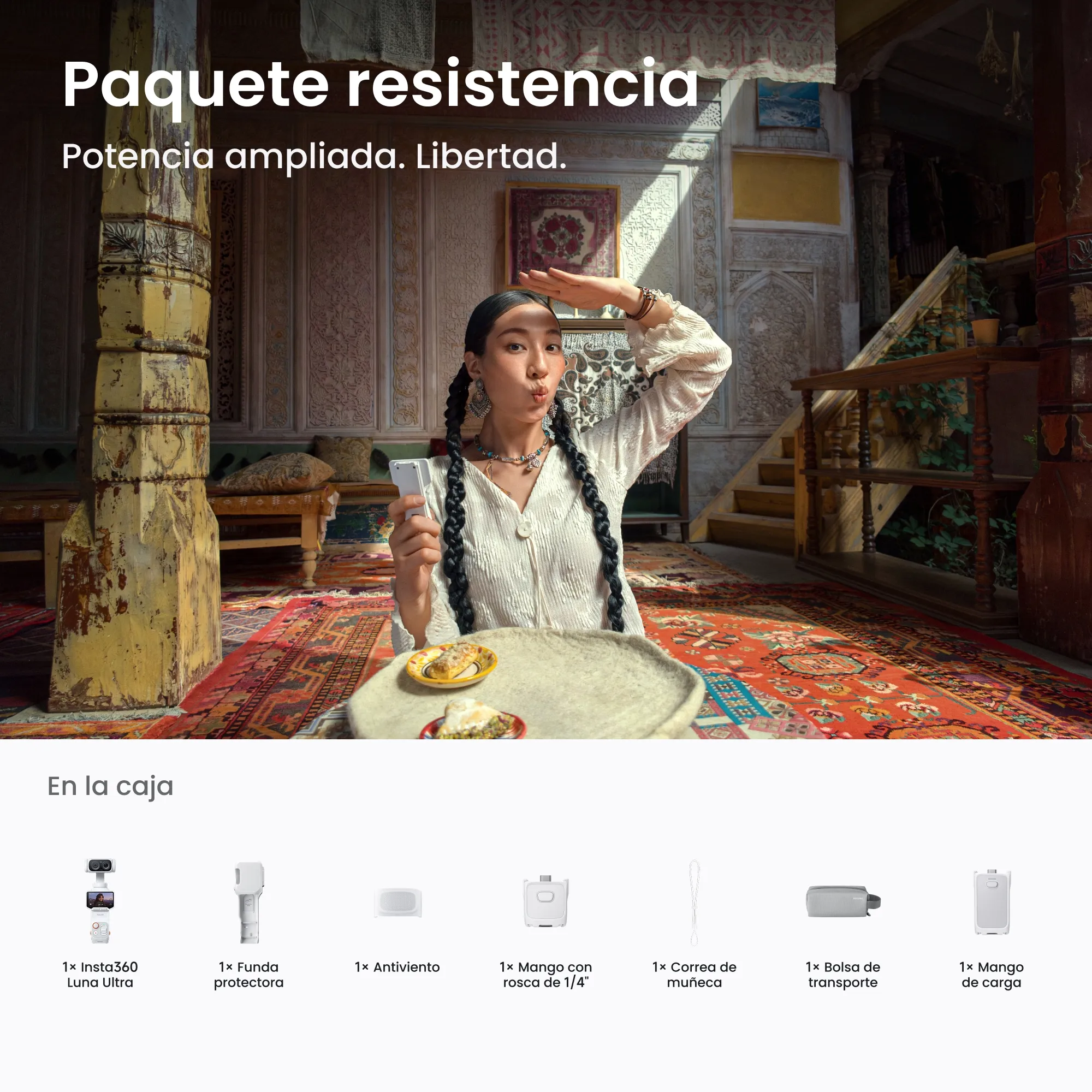 Insta360 Luna Ultra Endurance Bundle - Imagen 7