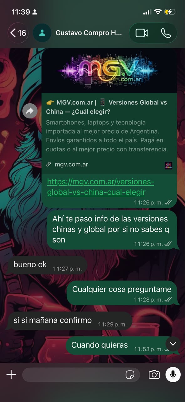 MGV.com.ar comparte información sobre las diferencias entre versiones Global y China antes de la compra